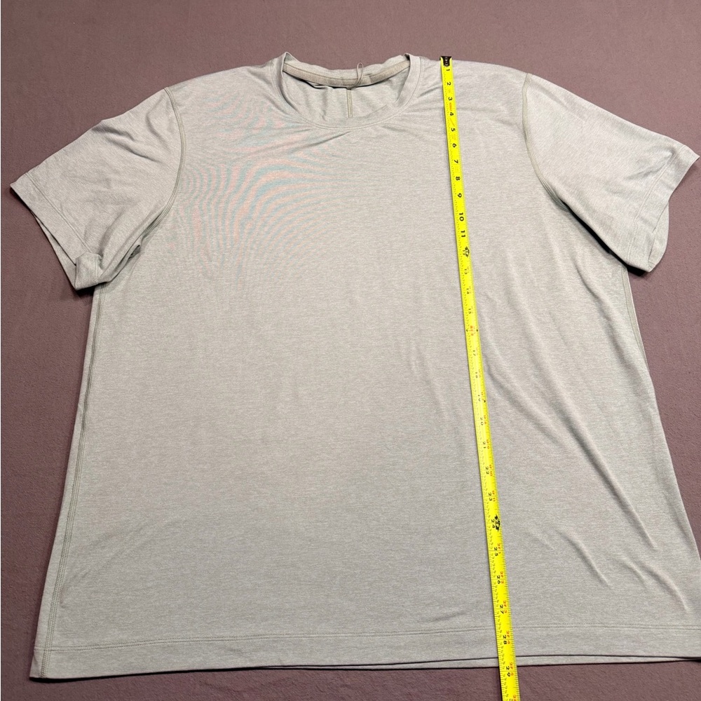 Lululemon Men’s Light Green Soft Jersey Short-sleeve Shirt Size XXL 2XL